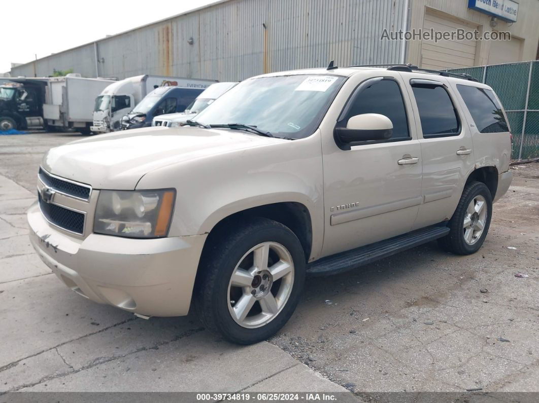 2007 Chevrolet Tahoe Ltz Tan vin: 1GNFK13027R140036