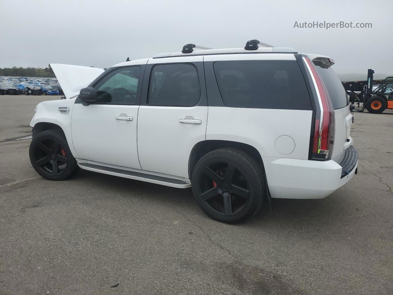 2007 Chevrolet Tahoe K1500 White vin: 1GNFK13027R190077