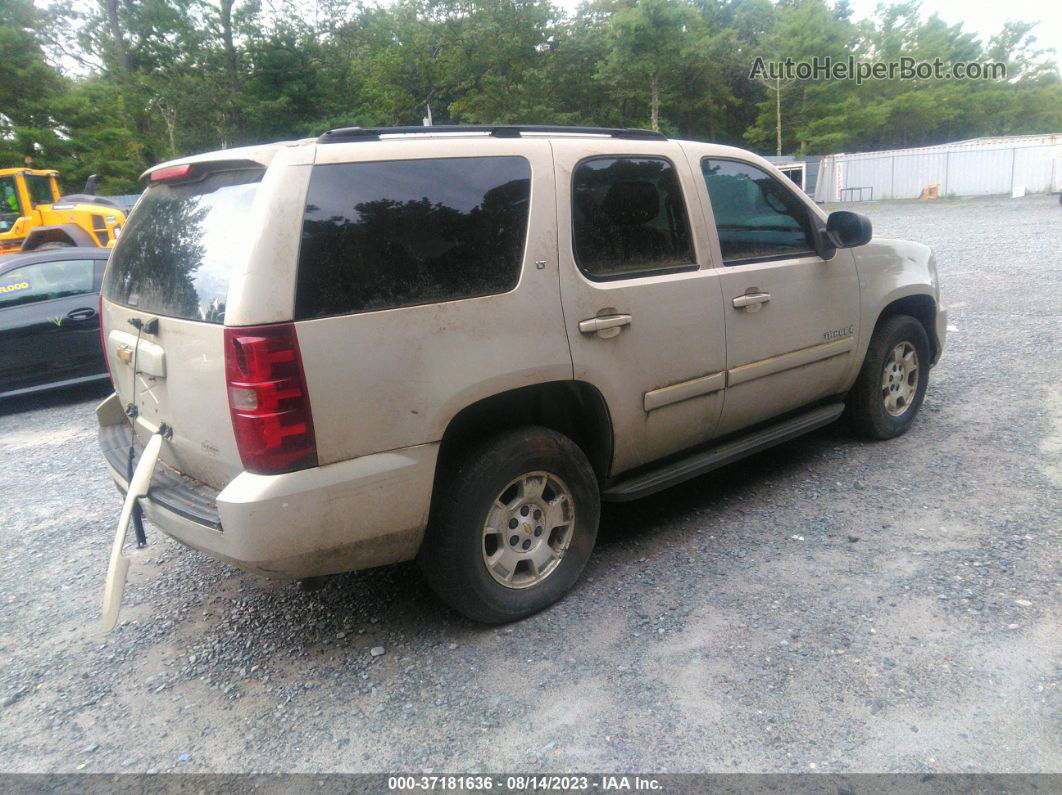 2007 Chevrolet Tahoe Lt Beige vin: 1GNFK13027R208044