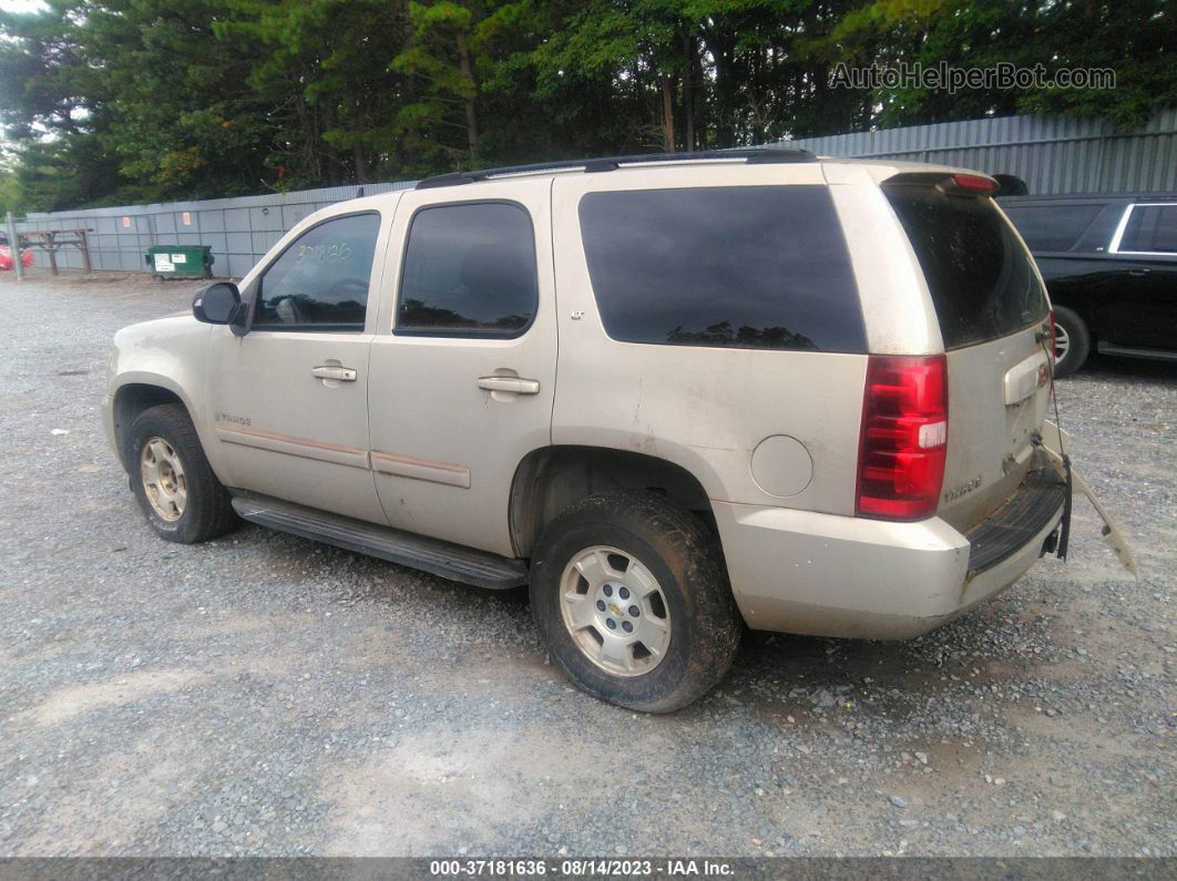 2007 Chevrolet Tahoe Lt Beige vin: 1GNFK13027R208044