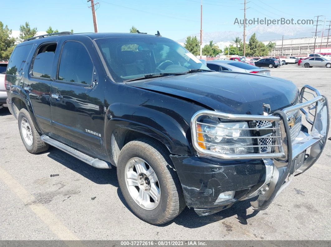 2007 Chevrolet Tahoe Lt Black vin: 1GNFK13027R294293