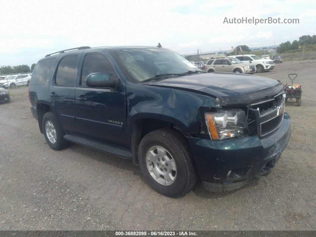 2007 Chevrolet Tahoe Lt Бирюзовый vin: 1GNFK13027R409460