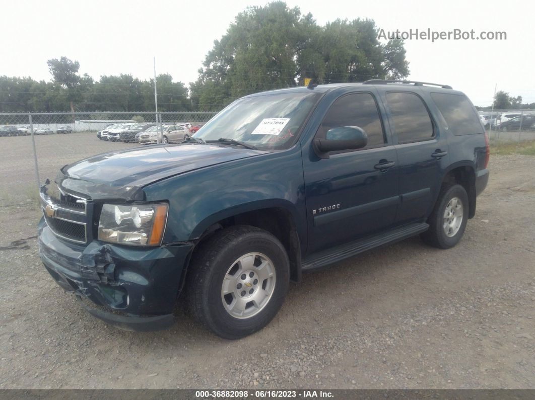 2007 Chevrolet Tahoe Lt Бирюзовый vin: 1GNFK13027R409460