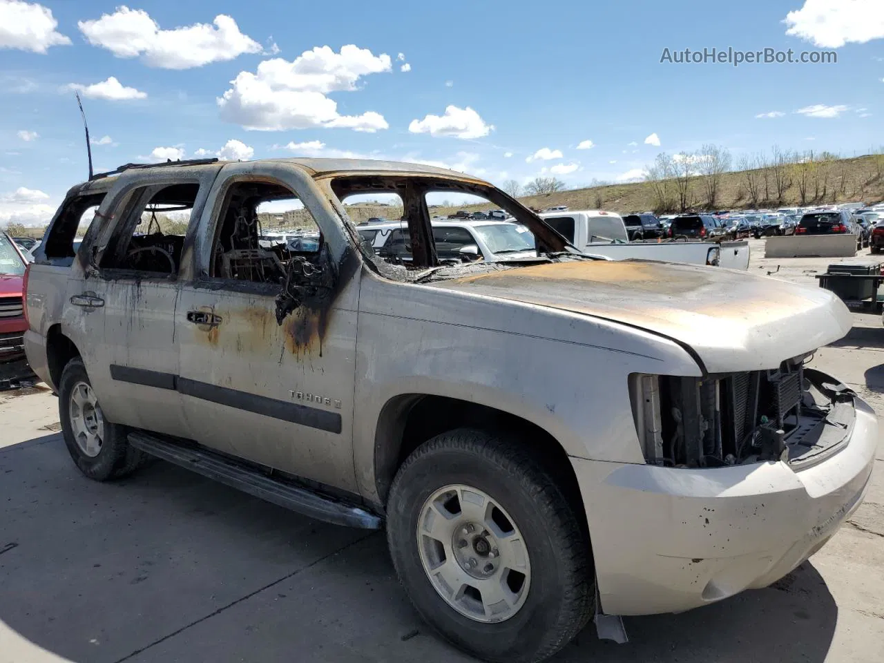 2007 Chevrolet Tahoe K1500 Burn vin: 1GNFK13037J152890