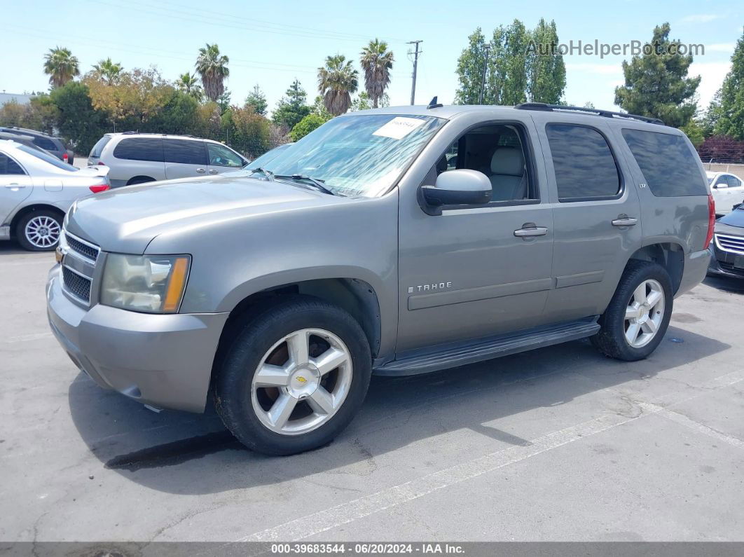 2007 Chevrolet Tahoe Ltz Серый vin: 1GNFK13037J155028