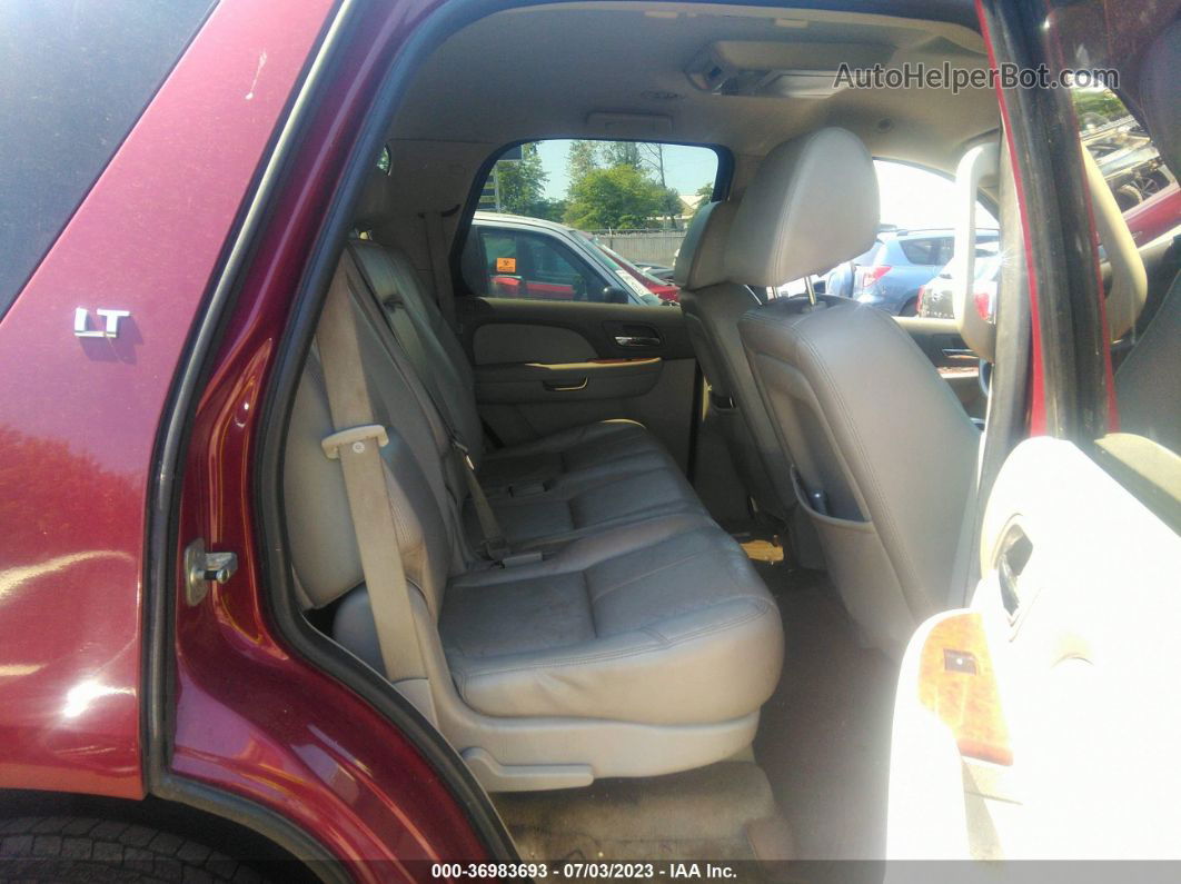 2007 Chevrolet Tahoe Lt Red vin: 1GNFK13037J275914