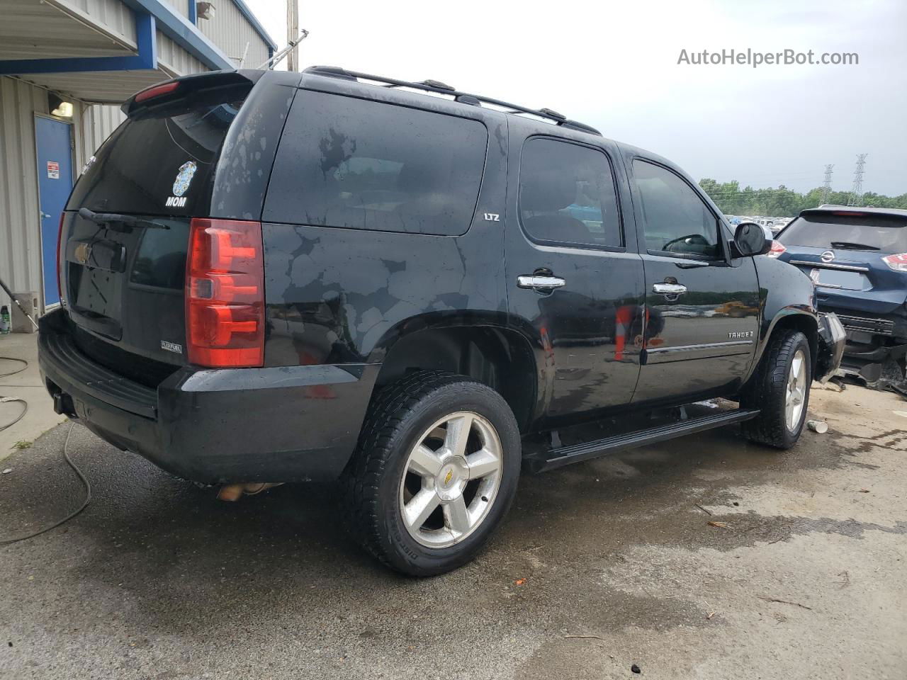 2007 Chevrolet Tahoe K1500 Black vin: 1GNFK13037J325632