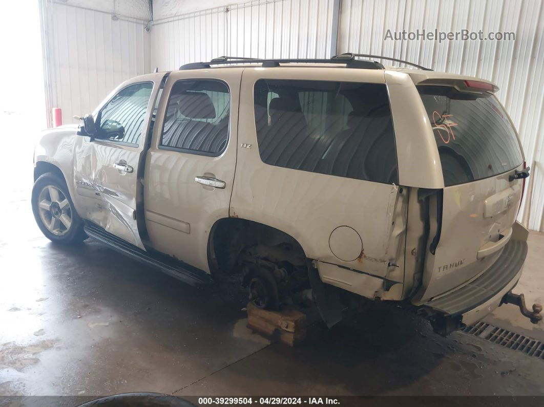 2007 Chevrolet Tahoe Ltz Tan vin: 1GNFK13037J378458