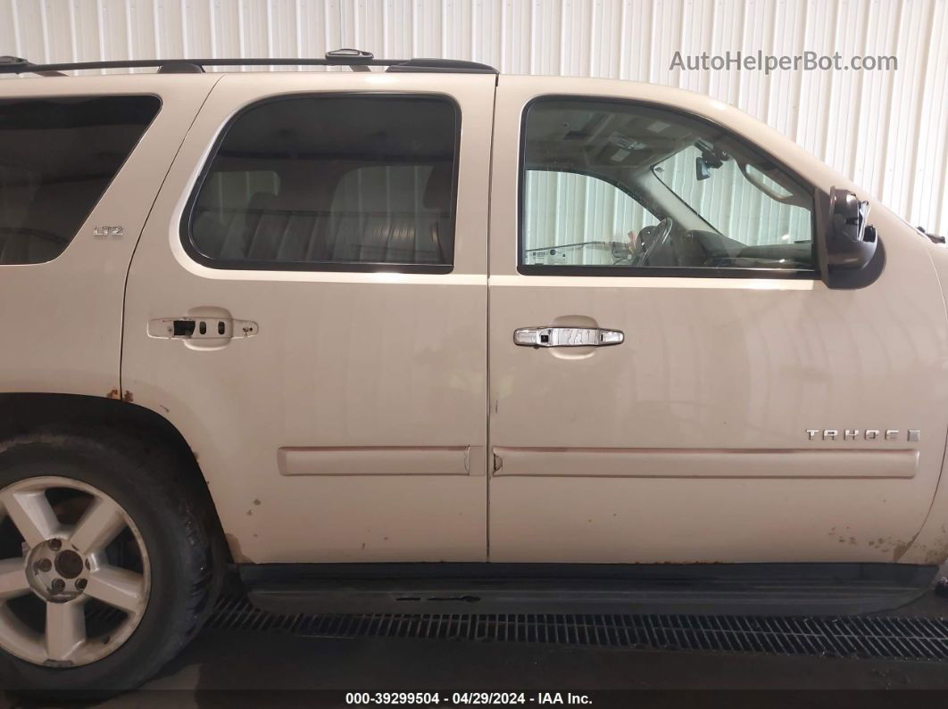 2007 Chevrolet Tahoe Ltz Tan vin: 1GNFK13037J378458