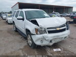 2007 Chevrolet Tahoe Ltz White vin: 1GNFK13037R130390