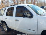 2007 Chevrolet Tahoe Ltz White vin: 1GNFK13037R335997