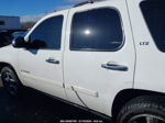 2007 Chevrolet Tahoe Ltz White vin: 1GNFK13037R335997