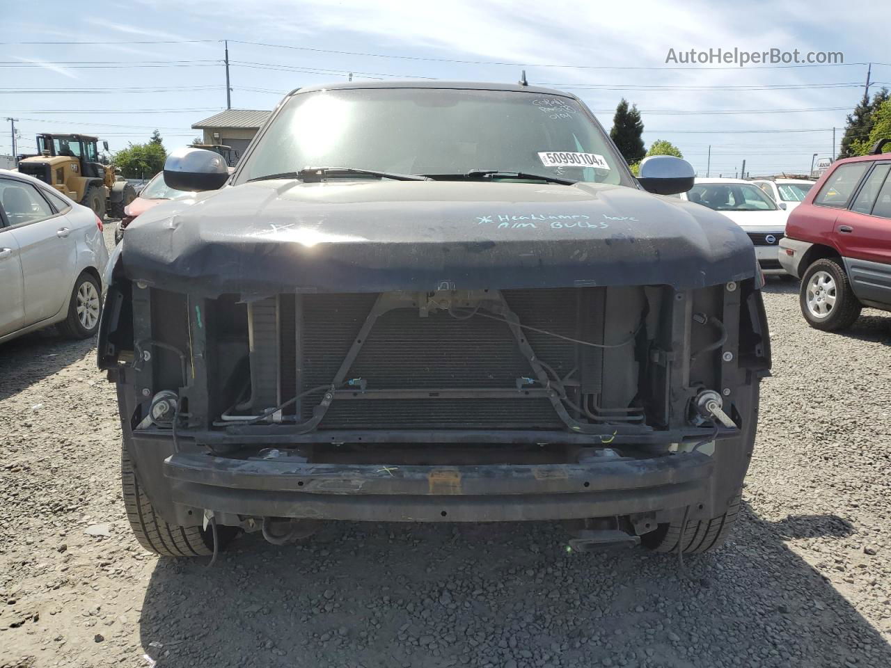 2007 Chevrolet Tahoe K1500 Black vin: 1GNFK13037R415736