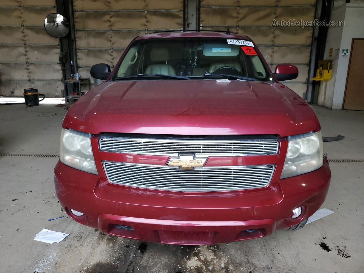 2007 Chevrolet Tahoe K1500 Maroon vin: 1GNFK13047R121925