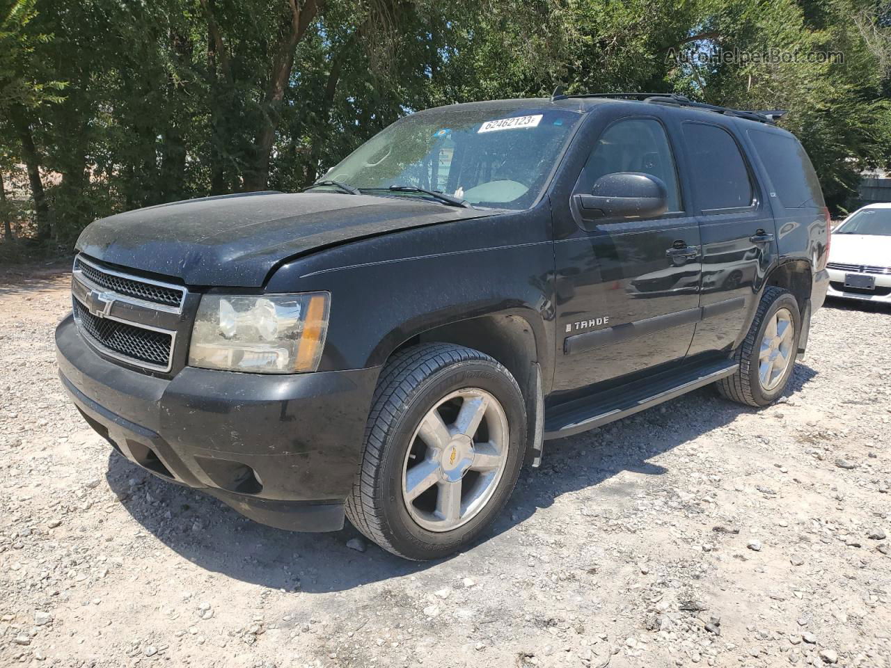 2007 Chevrolet Tahoe K1500 Black vin: 1GNFK13047R185219