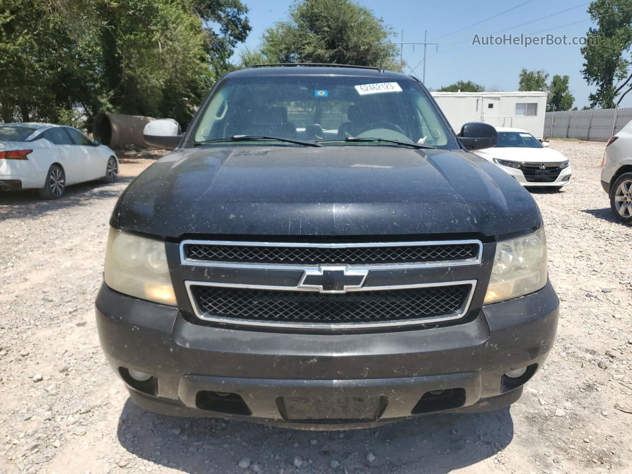 2007 Chevrolet Tahoe K1500 Black vin: 1GNFK13047R185219