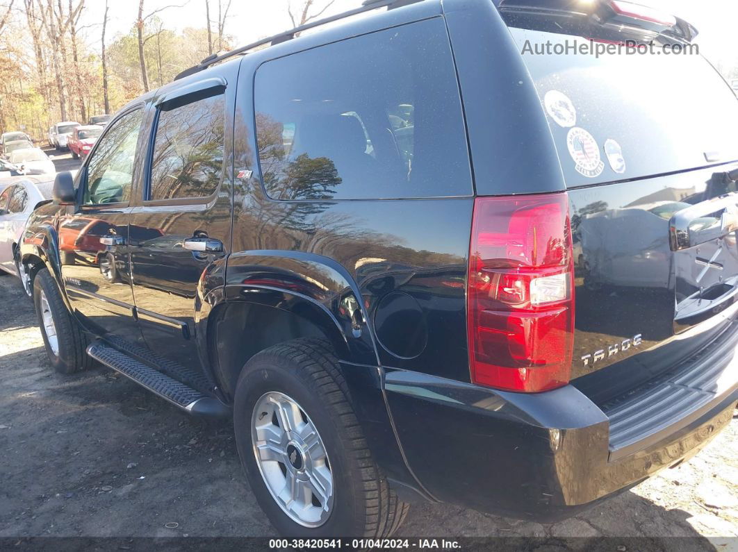 2007 Chevrolet Tahoe Lt Black vin: 1GNFK13047R303107