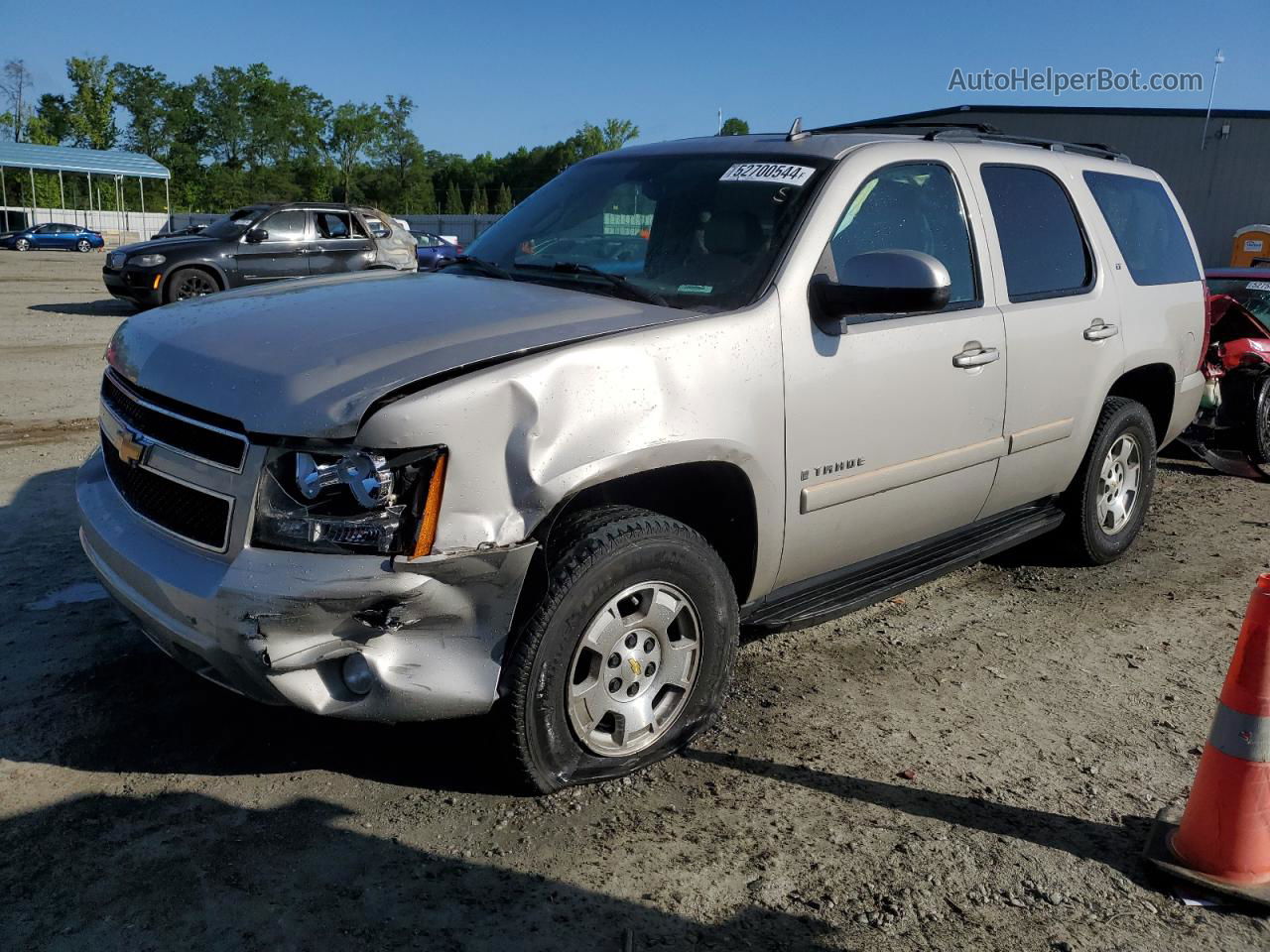 2007 Chevrolet Tahoe K1500 Tan vin: 1GNFK13047R362187