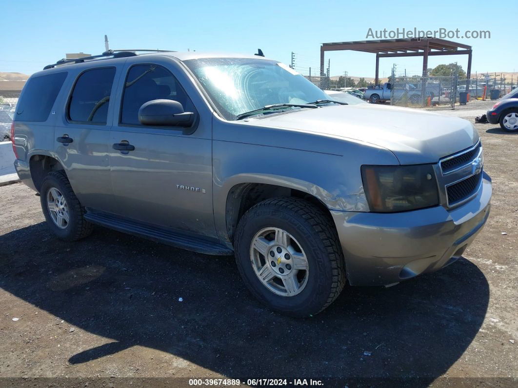 2007 Chevrolet Tahoe Ls Gray vin: 1GNFK13057J106929