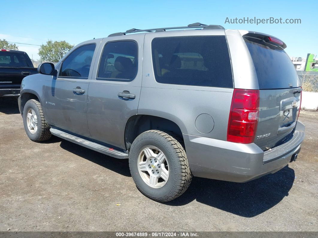 2007 Chevrolet Tahoe Ls Gray vin: 1GNFK13057J106929