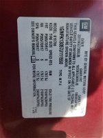 2007 Chevrolet Tahoe K1500 Red vin: 1GNFK13057J111550
