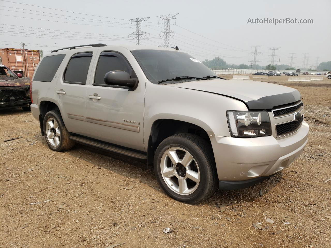 2007 Chevrolet Tahoe K1500 Beige vin: 1GNFK13057J113864