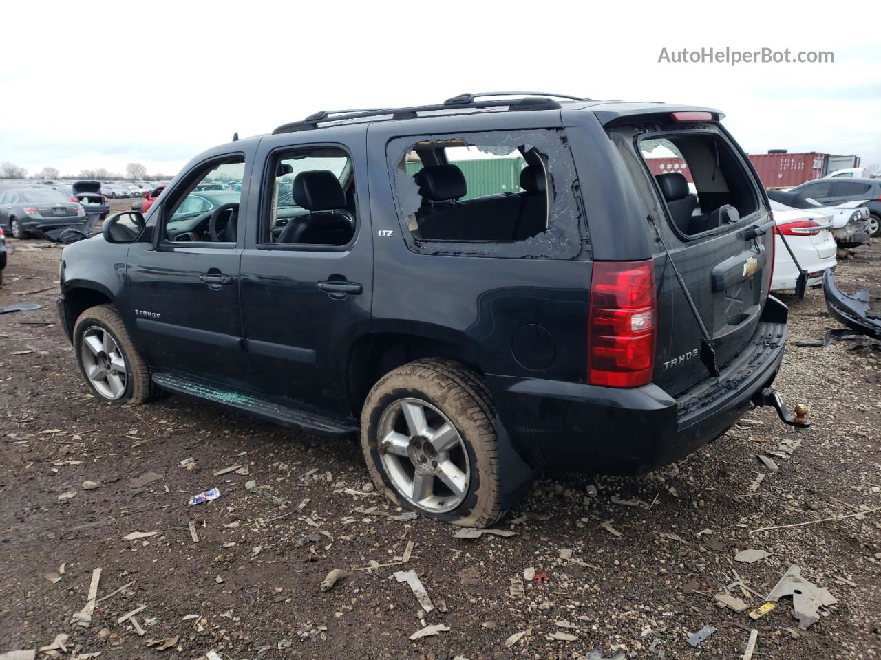 2007 Chevrolet Tahoe K1500 Черный vin: 1GNFK13057J136948