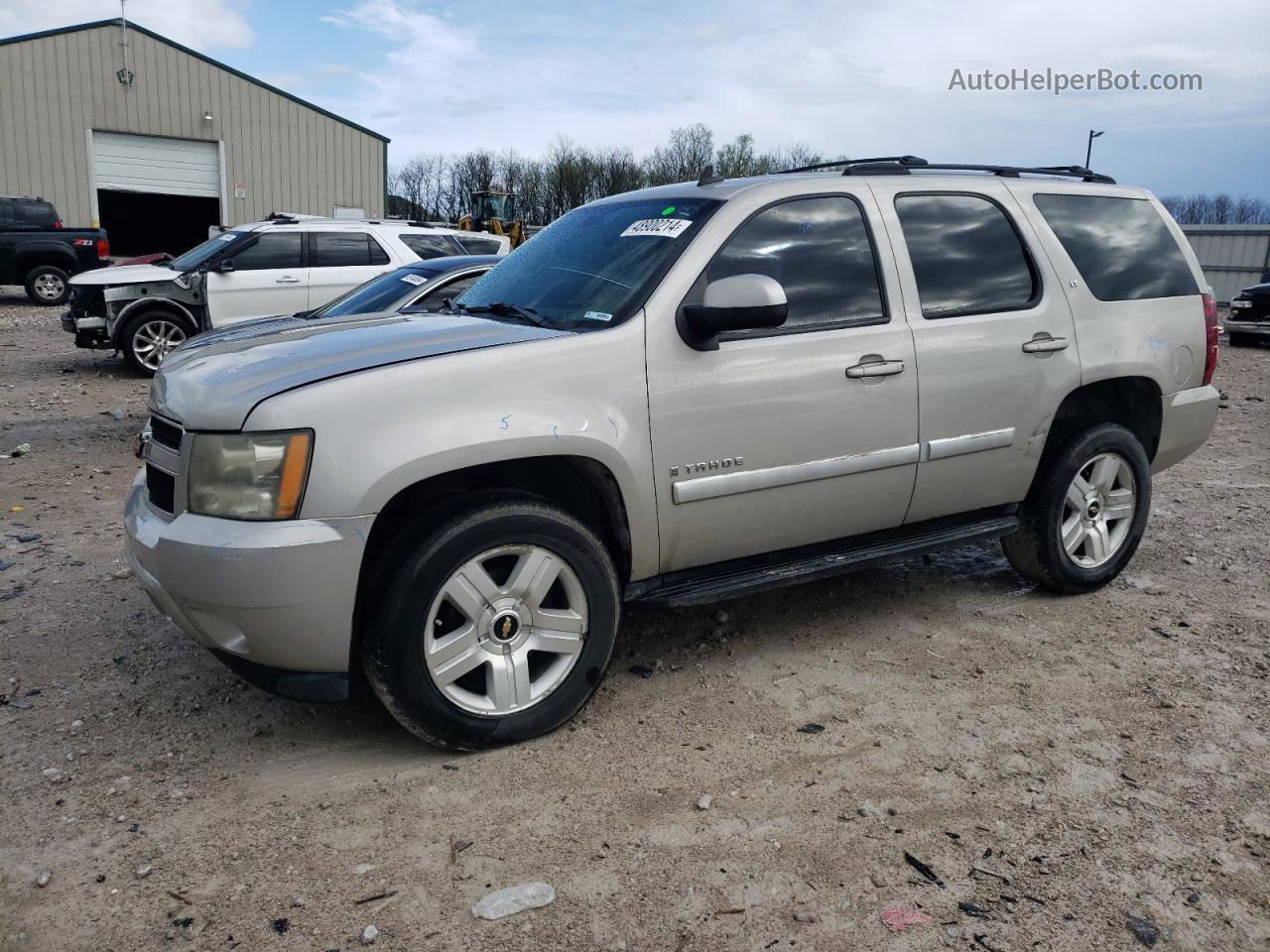 2007 Chevrolet Tahoe K1500 Tan vin: 1GNFK13057J147433