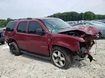 2007 Chevrolet Tahoe K1500 Burgundy vin: 1GNFK13057J347437