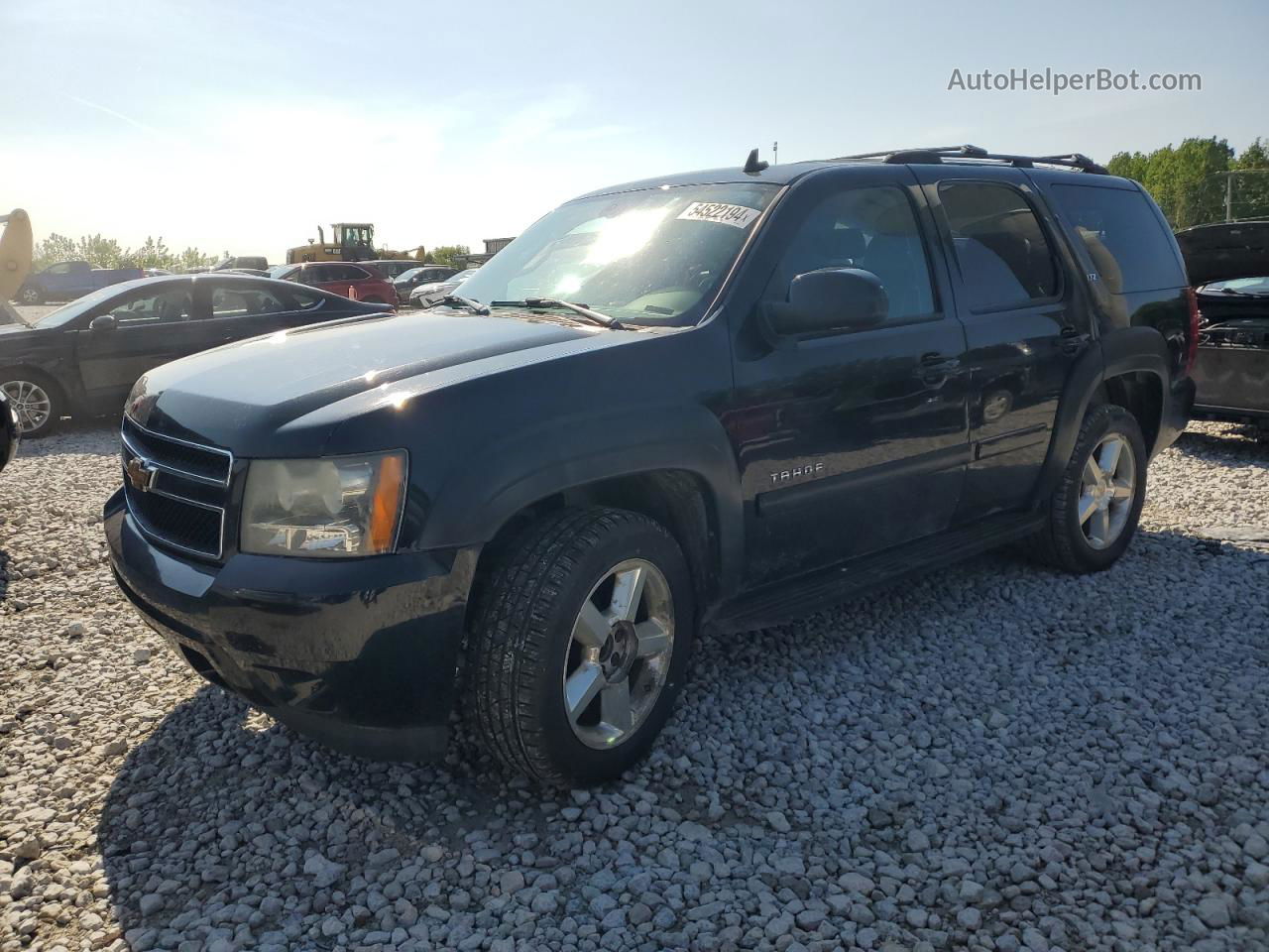 2007 Chevrolet Tahoe K1500 Black vin: 1GNFK13057R148826