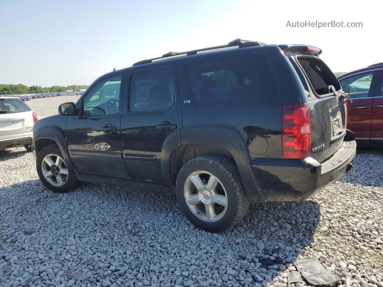 2007 Chevrolet Tahoe K1500 Black vin: 1GNFK13057R148826