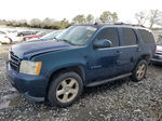 2007 Chevrolet Tahoe K1500 Blue vin: 1GNFK13057R199128