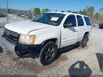 2007 Chevrolet Tahoe Ltz White vin: 1GNFK13057R239840