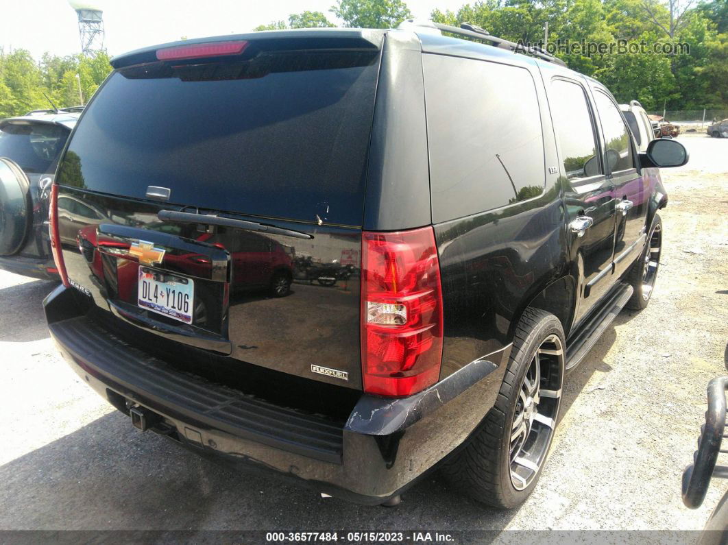 2007 Chevrolet Tahoe Ltz Black vin: 1GNFK13057R331305