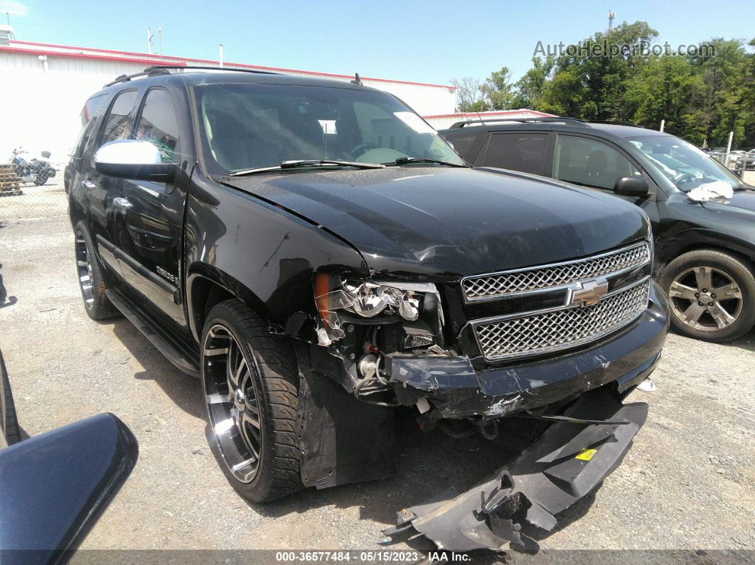 2007 Chevrolet Tahoe Ltz Black vin: 1GNFK13057R331305