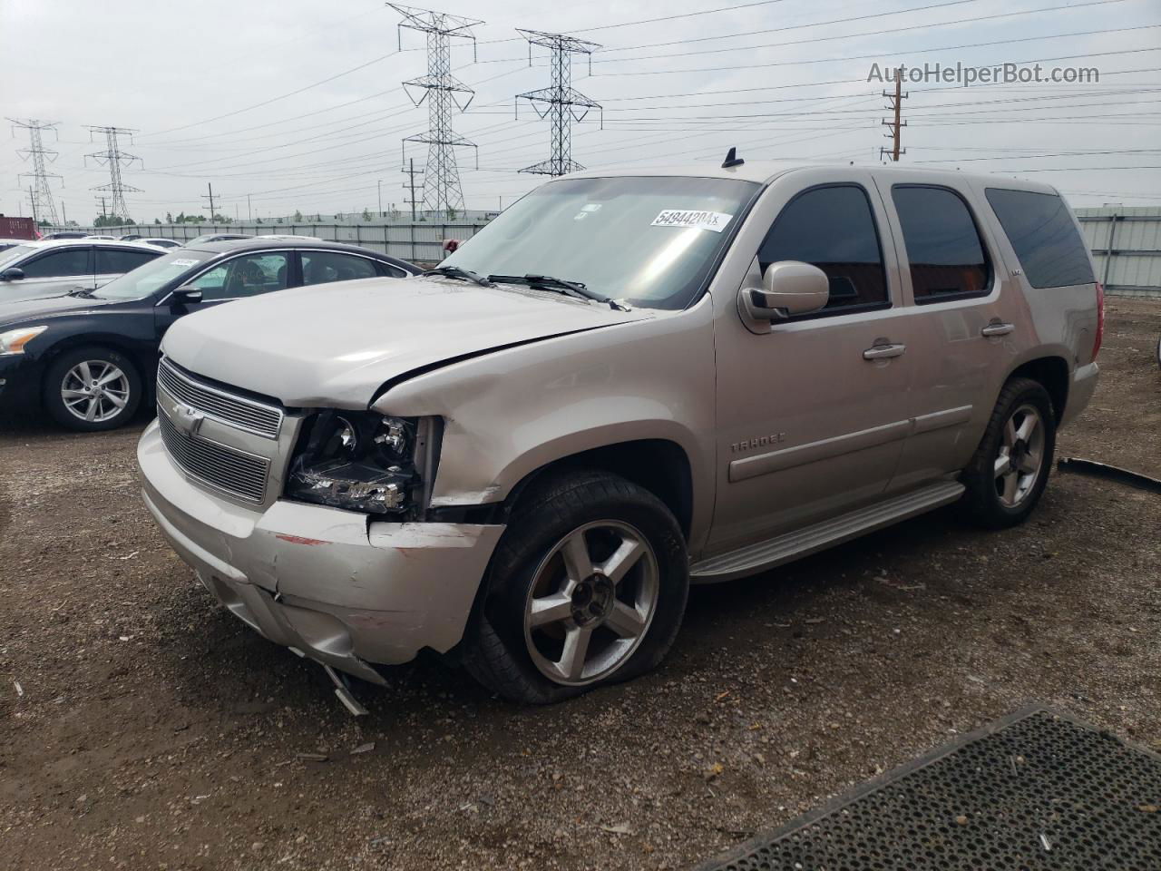 2007 Chevrolet Tahoe K1500 Silver vin: 1GNFK13067J203251