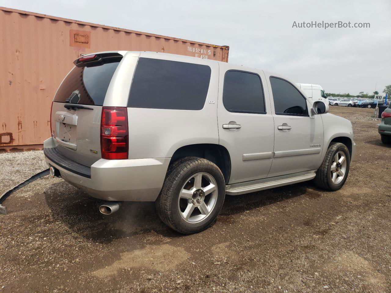 2007 Chevrolet Tahoe K1500 Silver vin: 1GNFK13067J203251