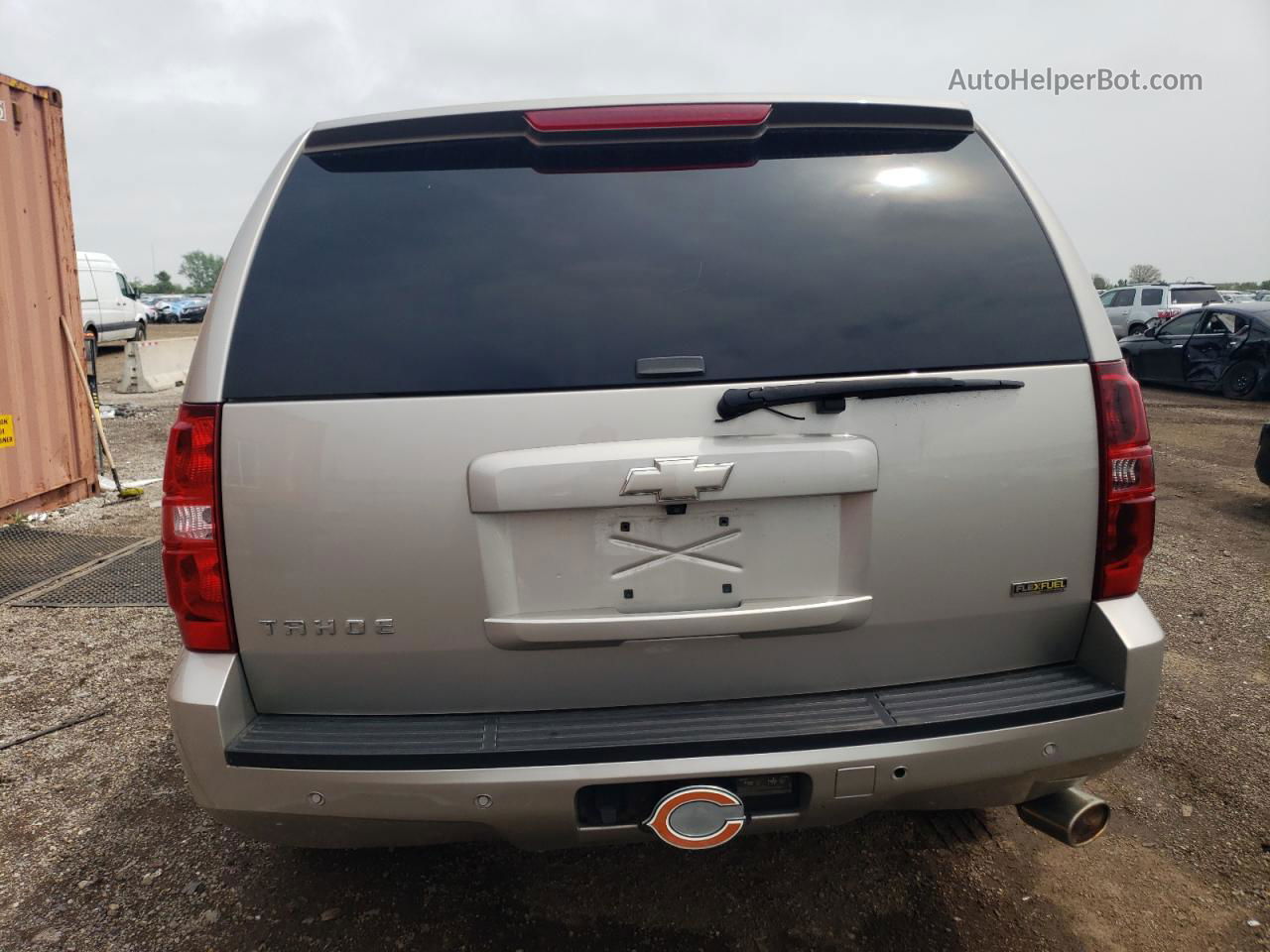 2007 Chevrolet Tahoe K1500 Silver vin: 1GNFK13067J203251