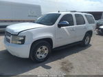 2007 Chevrolet Tahoe Ltz White vin: 1GNFK13067J373075