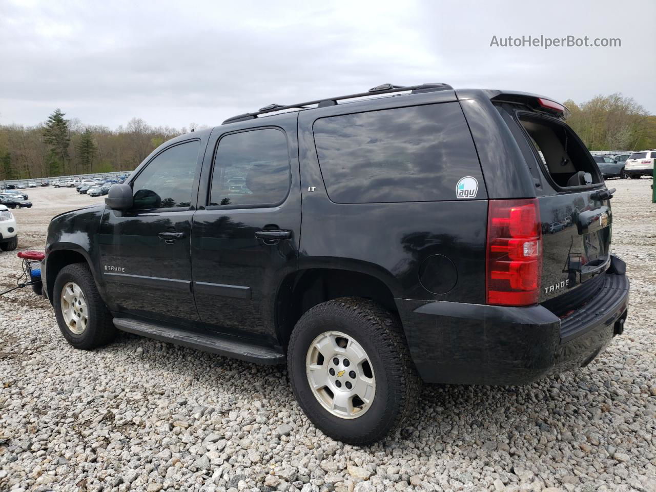 2007 Chevrolet Tahoe K1500 Black vin: 1GNFK13067J395562