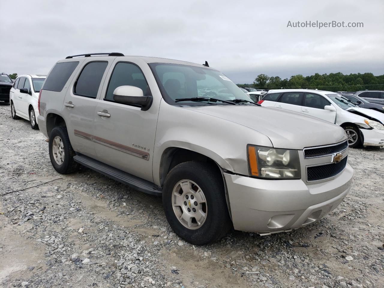 2007 Chevrolet Tahoe K1500 Silver vin: 1GNFK13067R171726