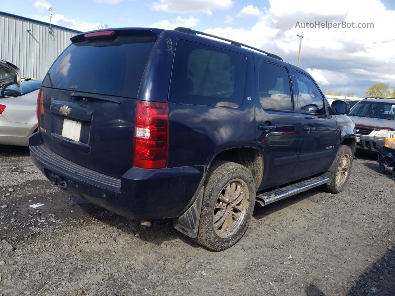 2007 Chevrolet Tahoe K1500 Синий vin: 1GNFK13067R184430