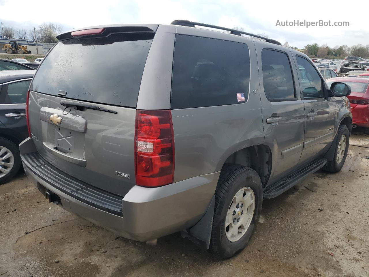 2007 Chevrolet Tahoe K1500 Gray vin: 1GNFK13067R238194