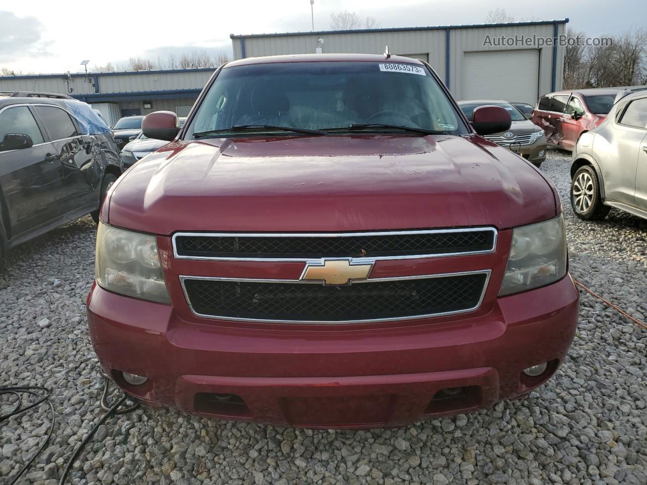 2007 Chevrolet Tahoe K1500 Maroon vin: 1GNFK13067R422910