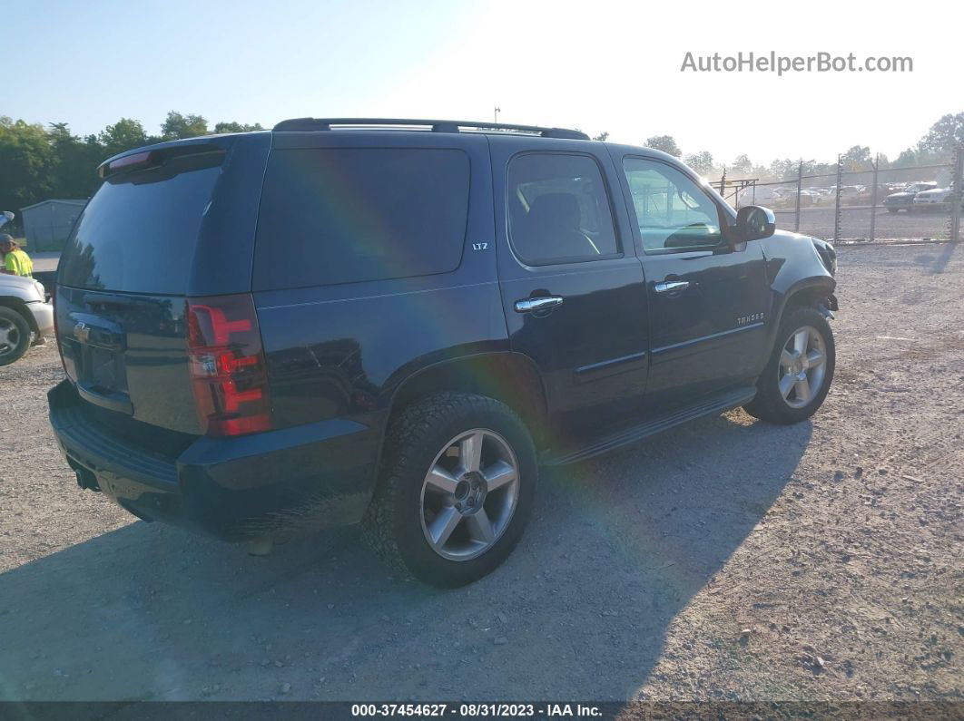 2007 Chevrolet Tahoe Ltz Blue vin: 1GNFK13077J362831