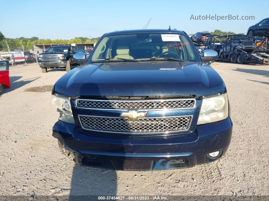 2007 Chevrolet Tahoe Ltz Blue vin: 1GNFK13077J362831