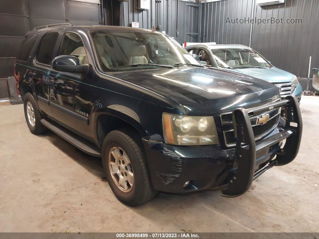 2007 Chevrolet Tahoe Lt Темно-синий vin: 1GNFK13077J363476