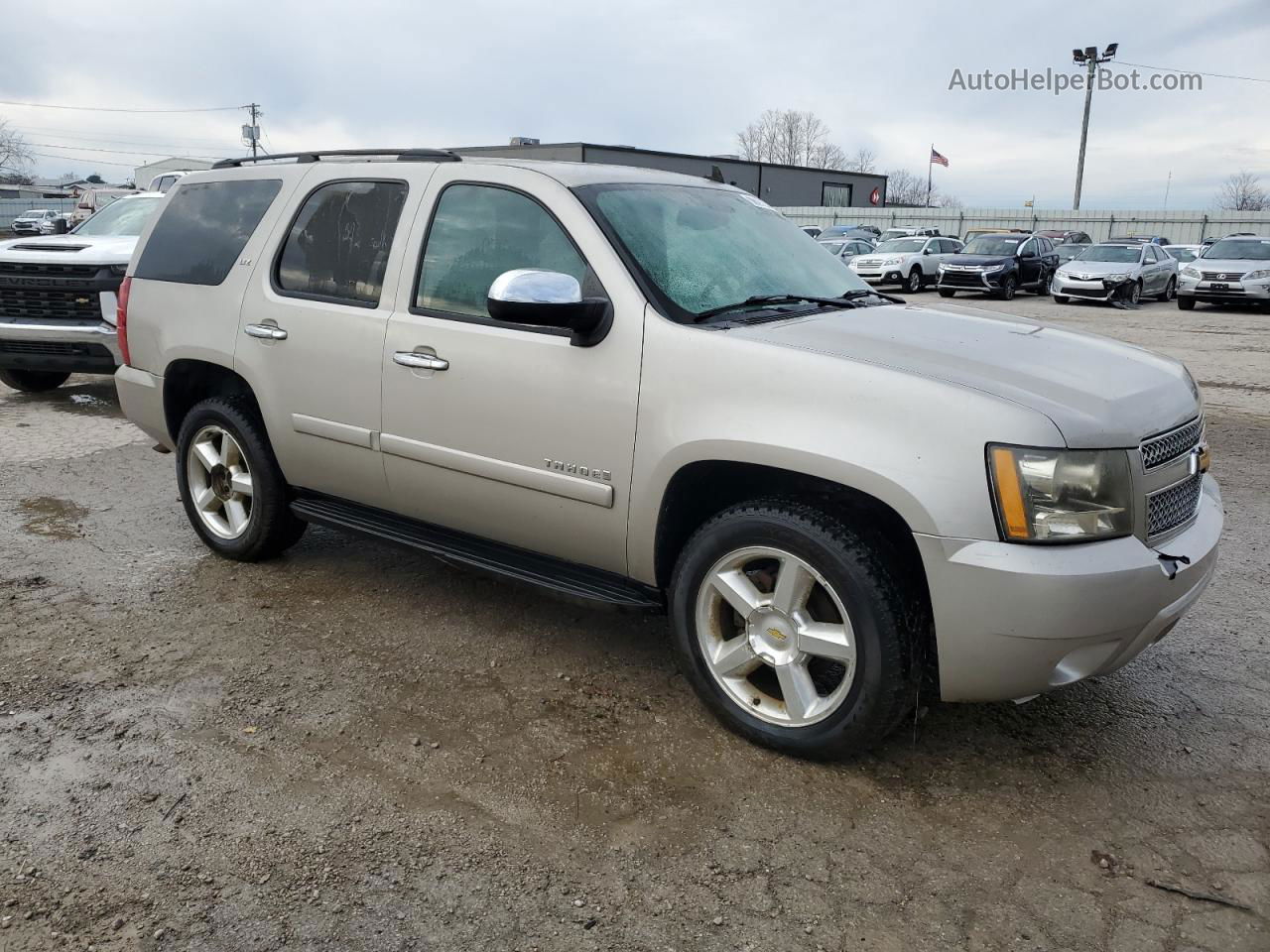 2007 Chevrolet Tahoe K1500 Silver vin: 1GNFK13077J386630