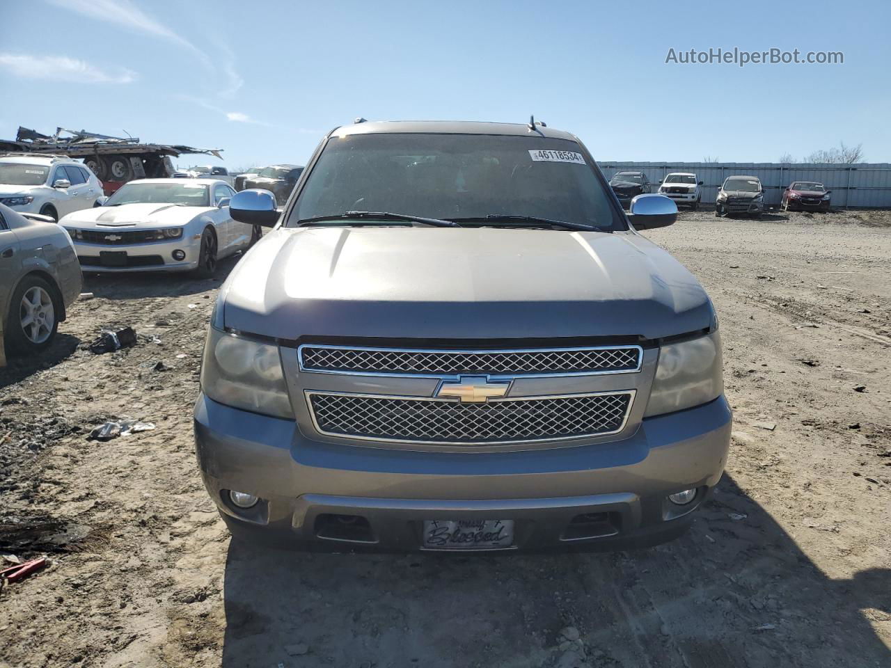 2007 Chevrolet Tahoe K1500 Silver vin: 1GNFK13077J396316