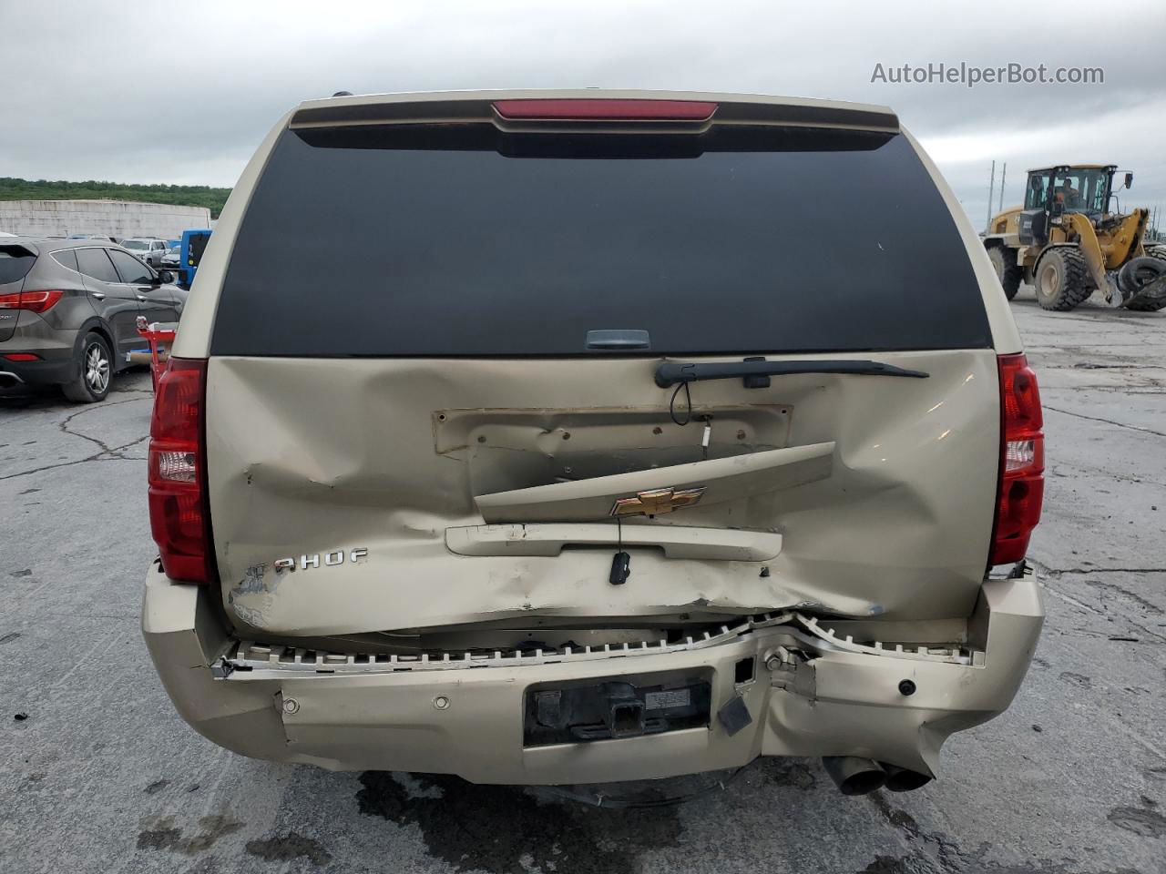 2007 Chevrolet Tahoe K1500 Beige vin: 1GNFK13077R185053